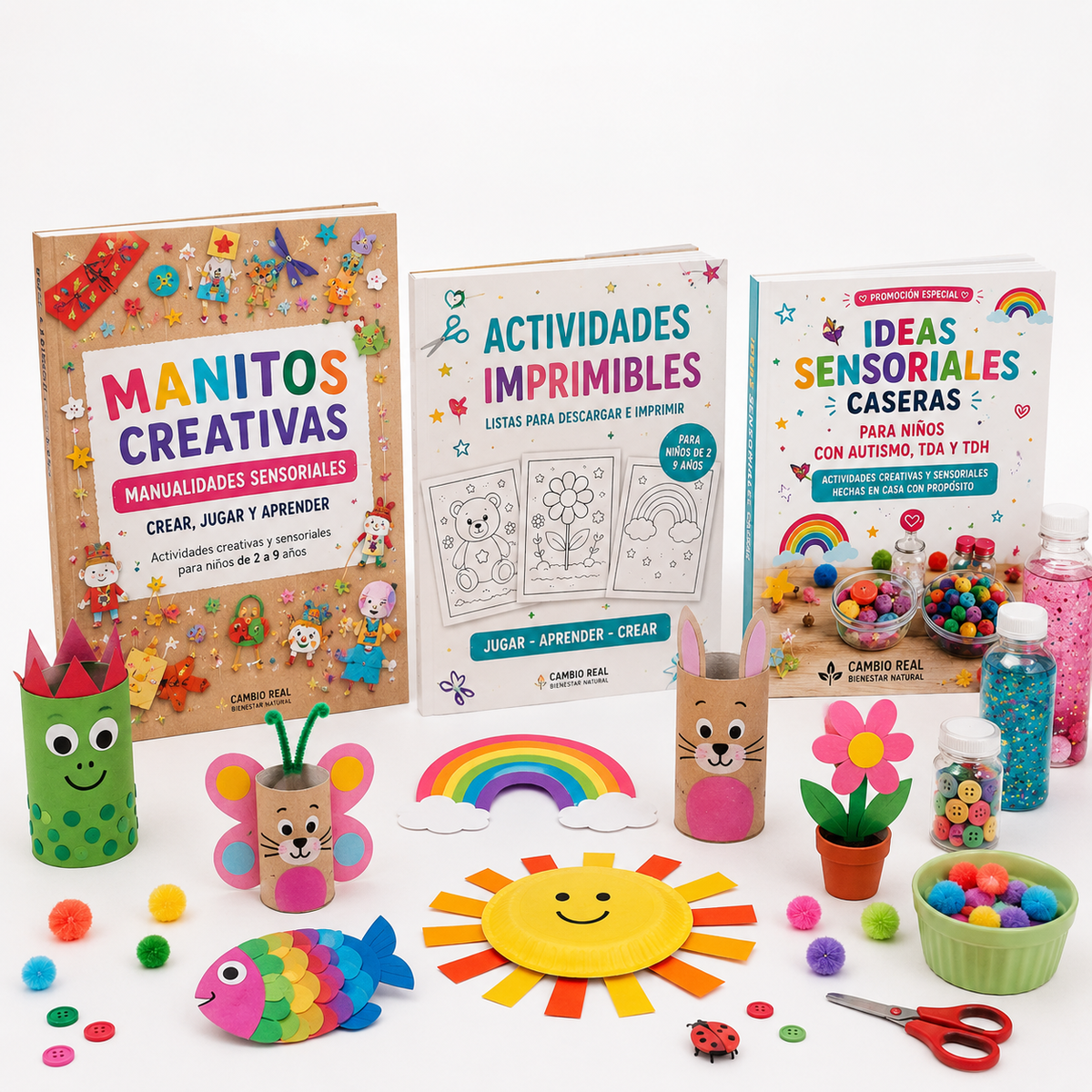 MANITOS CREATIVAS "Guia de Manualidades Sensoriales"