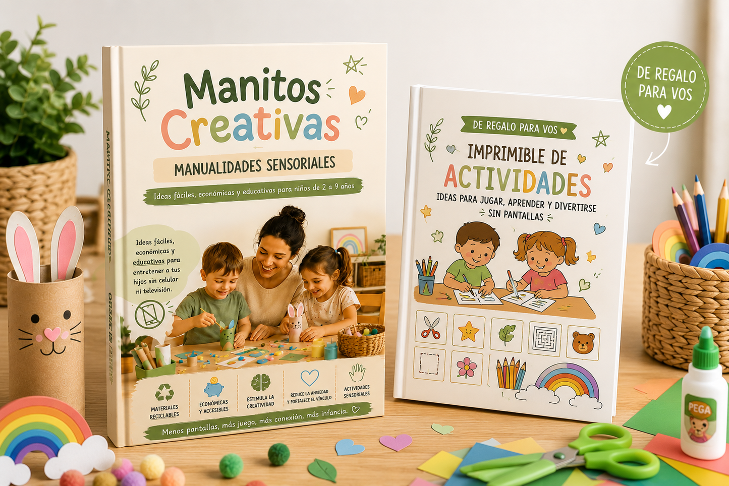 MANITOS CREATIVAS "Guia de Manualidades Sensoriales"