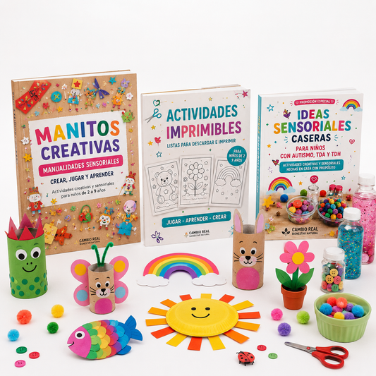 MANITOS CREATIVAS "Guia de Manualidades Sensoriales"
